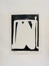 Load image into Gallery viewer, Linoprint “Woman” / Lino atspaudas“Moteris”