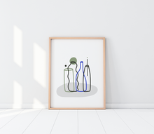 Load image into Gallery viewer, Giclée print "Four vases" / "Keturios vazos"