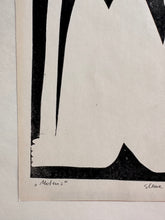 Load image into Gallery viewer, Linoprint “Woman” / Lino atspaudas“Moteris”
